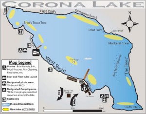 Corona Lake - FishingLakes.com